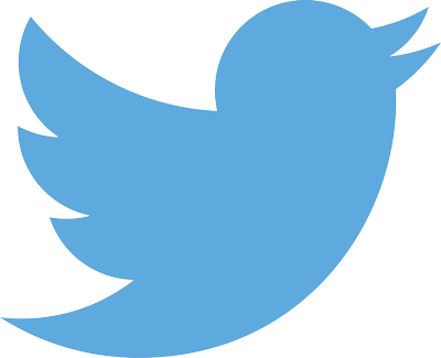 Twitter logo (blue bird)