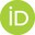 ORCID logo (green) to link ORCID -ID profile