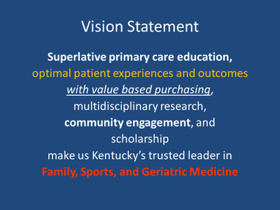 DFGM Vision Statement