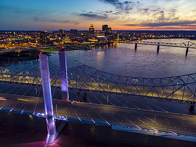 Downtown Louisville skyline