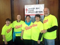 UofL pulmonary division takes part in ALA Fight For Air Climb
