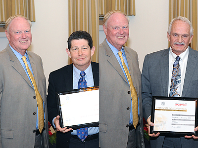 DOM faculty honored for years of service