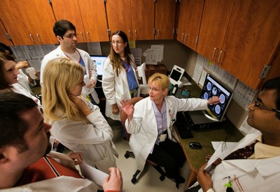 Gathered around Dr. Remmel