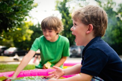 Boys playing — School of Medicine University of Louisville