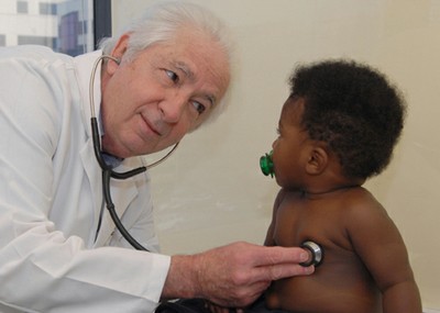 Pediatric cardiologist Robert Solinger