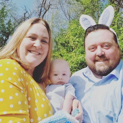 Ashley Curry's Husband and son