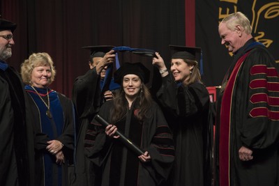 Diana Avila PhD hooding