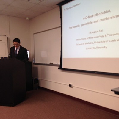 Hong Shi PhD Proposal Defense