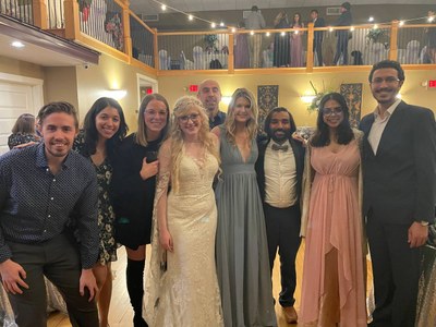 Residents at wedding