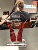 Machenzie Eason Wins UofL School of Medicine's Heart of the School Award