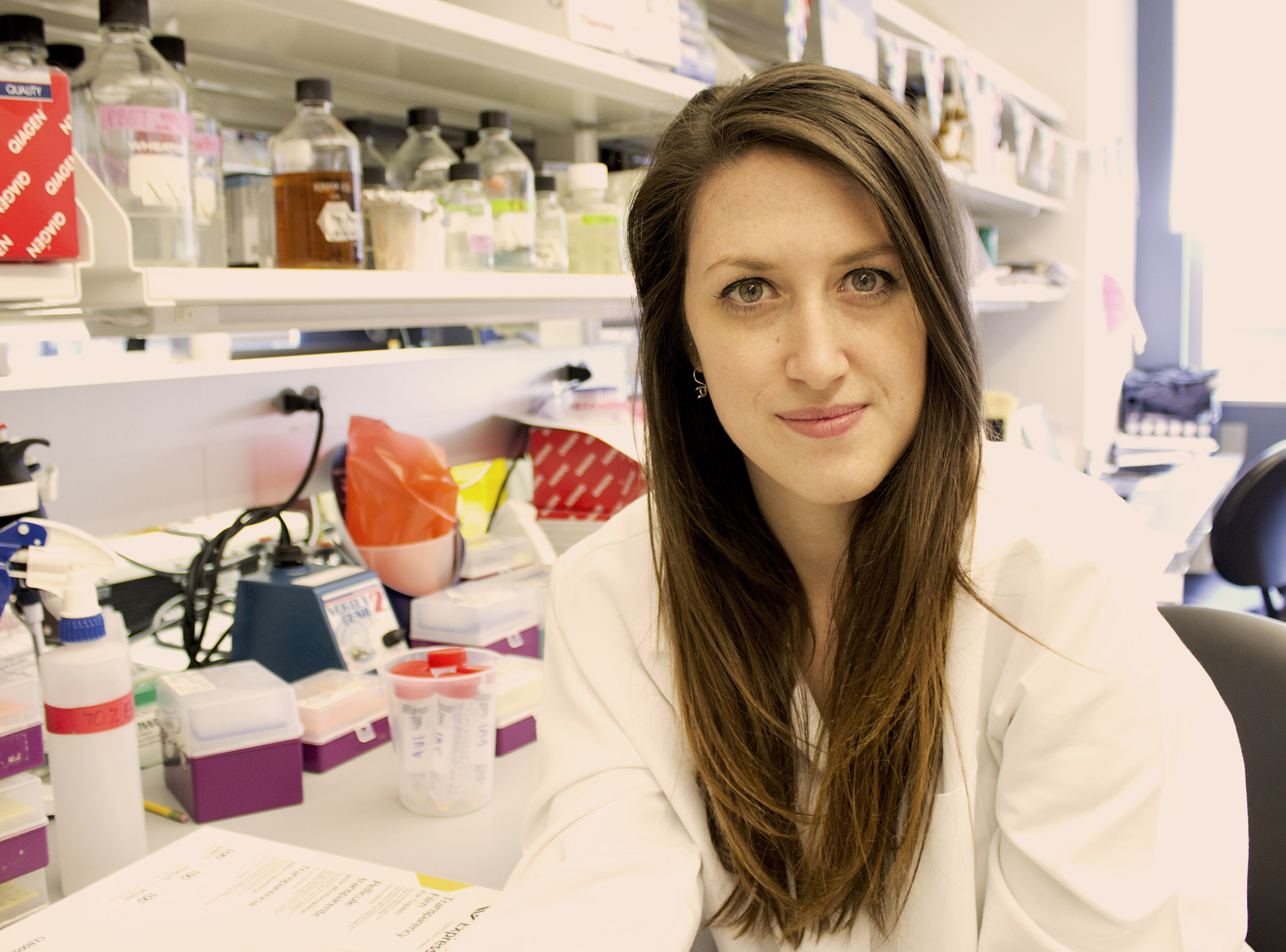 Ashley Best lab photo