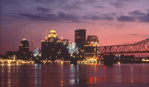 Louisville, KY city scape