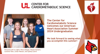 Center for Cardiometabolic Science hosts five undergraduate summer interns