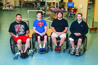 Four paraplegic men voluntarily move their legs, an 'unprecedented breakthrough' for paralysis community 