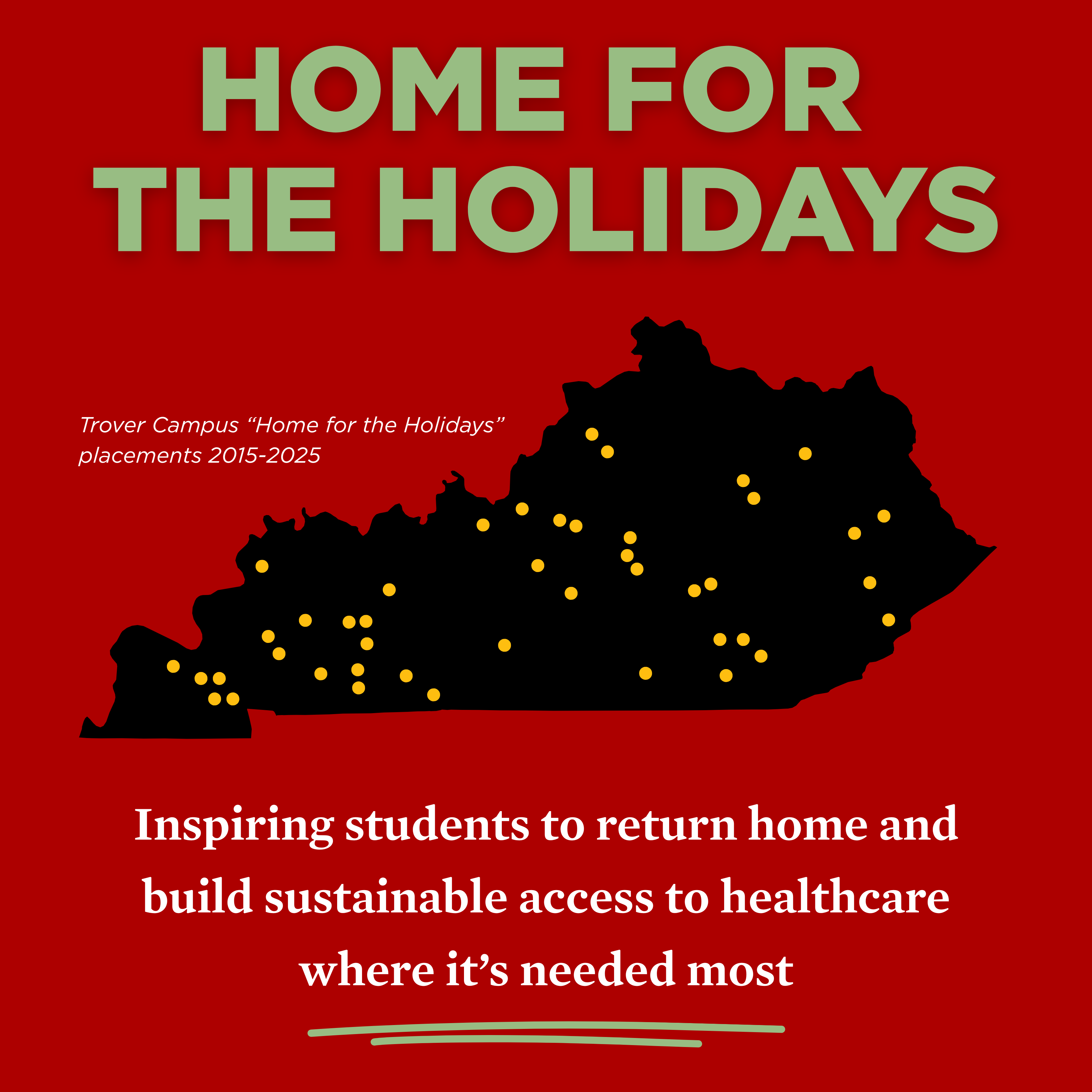 Home for the Holidays: How a simple homecoming experience strengthens Kentucky’s physician pipeline 