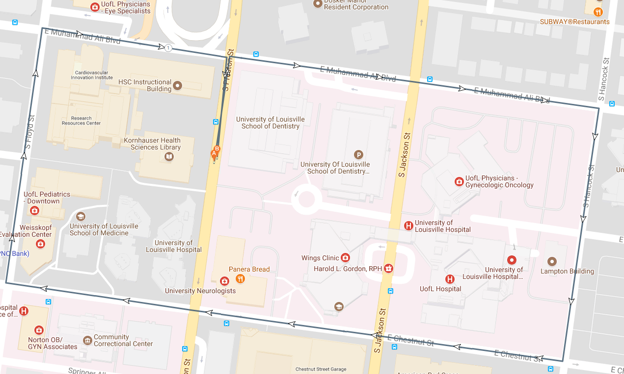 Medical Mile path April 2018