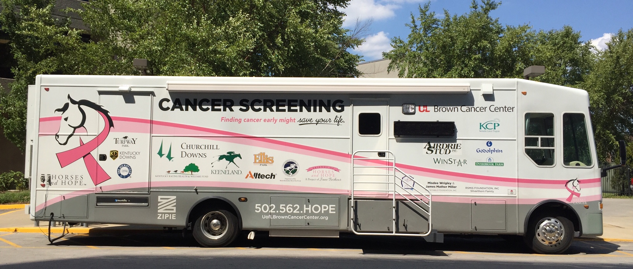 Putting cancer detection, prevention on the road