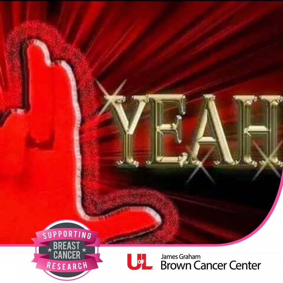 Show support for breast cancer research with the James Graham Brown Cancer Center Facebook frame
