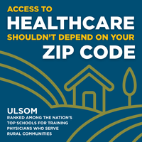 ULSOM recognized nationally for commitment to rural health and physician shortage areas