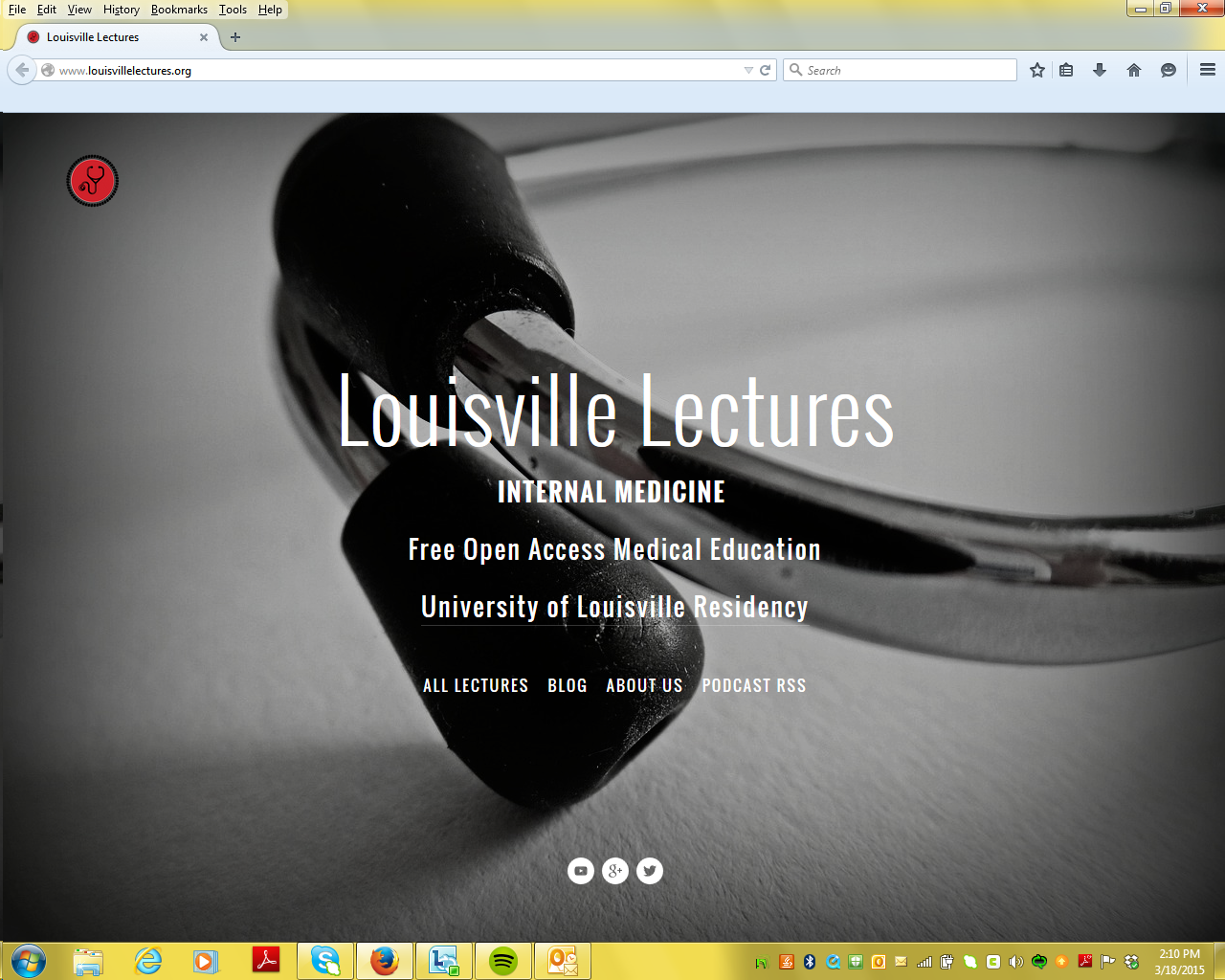 UofL is first to launch free open access internal medicine education series