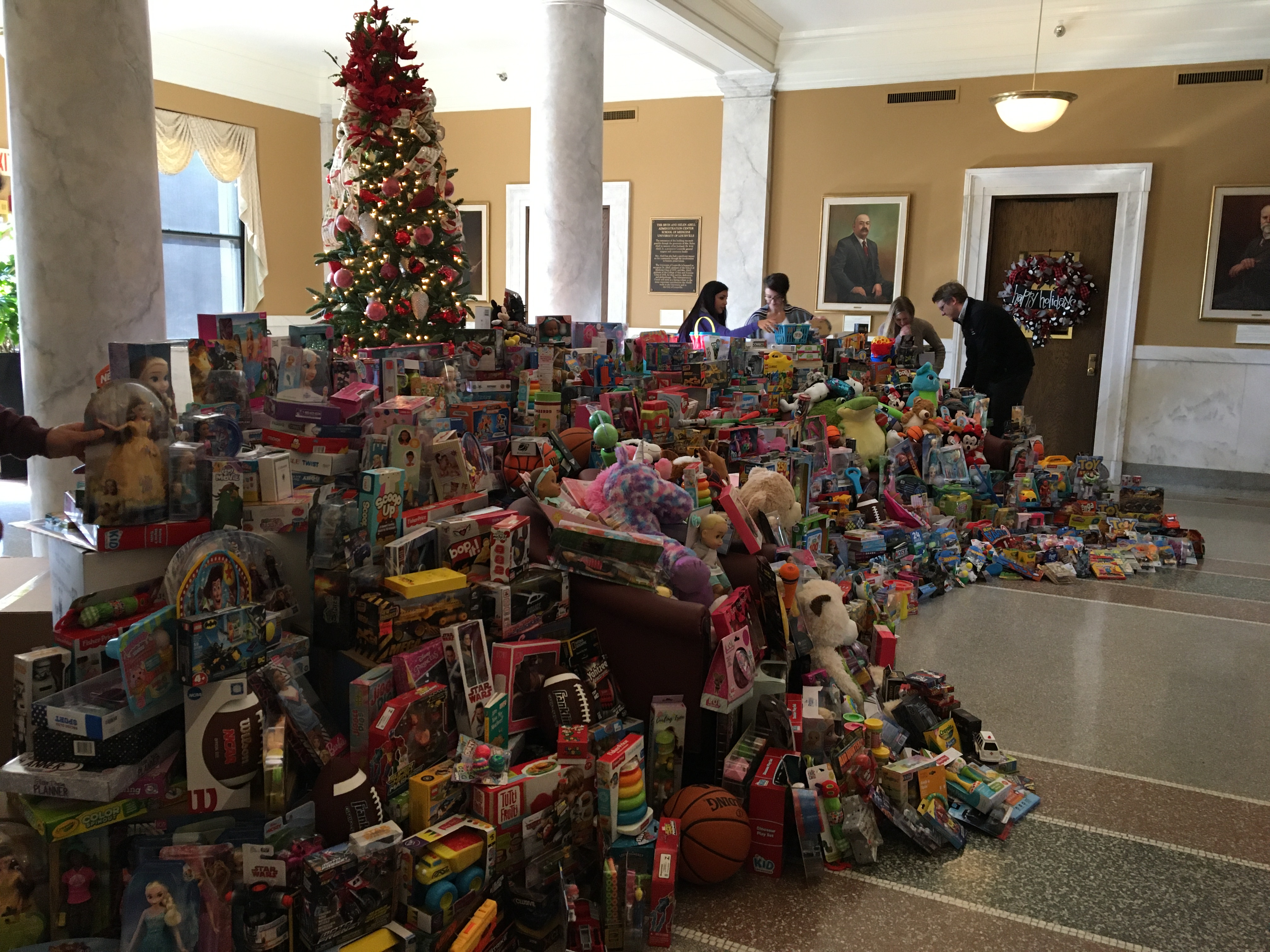 UofL medical residents collect toys for area children 