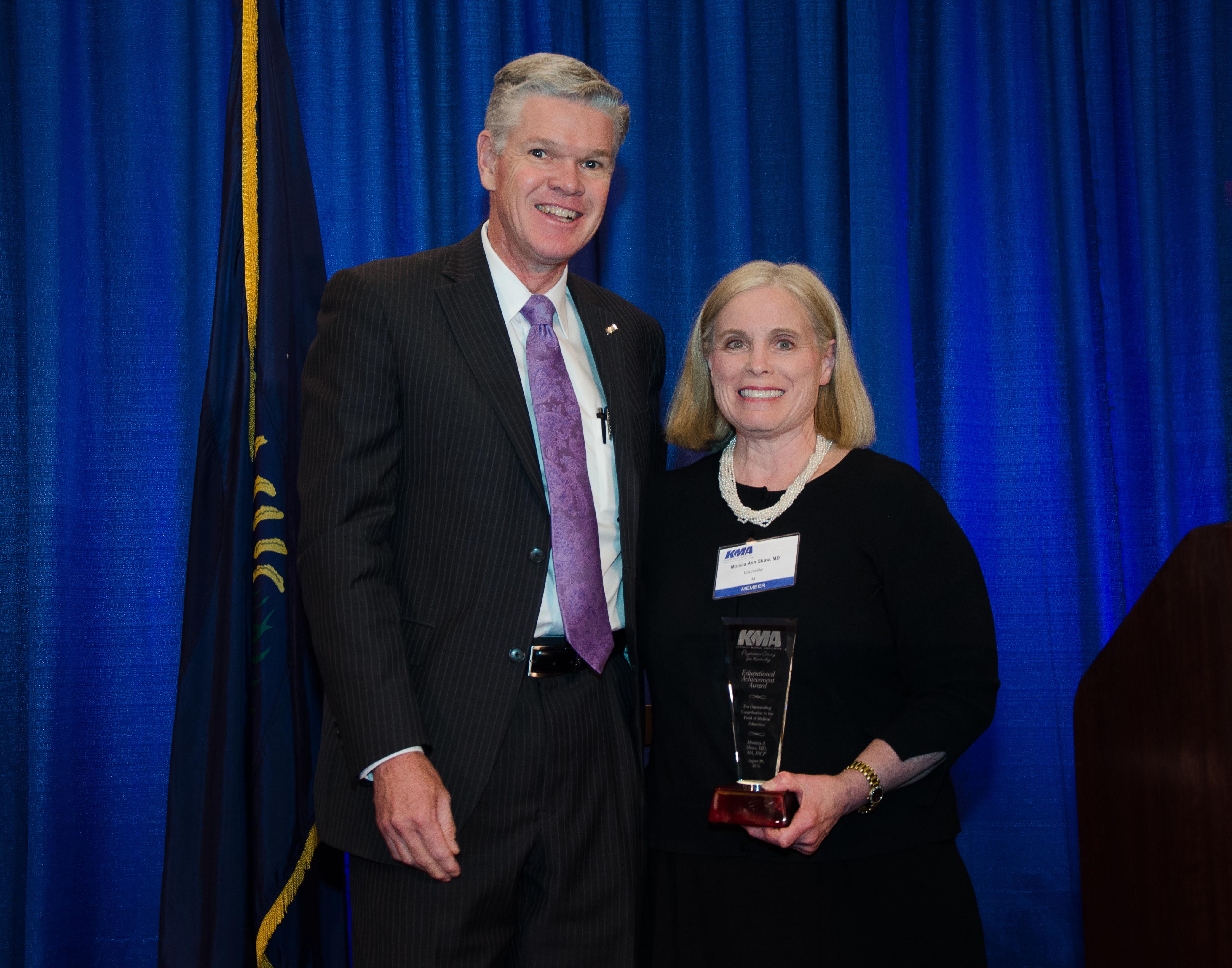 UofL vice dean receives KMA educational achievement award