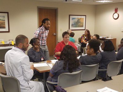 Small group work session