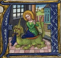Margaret of Antioch and Dragon picture