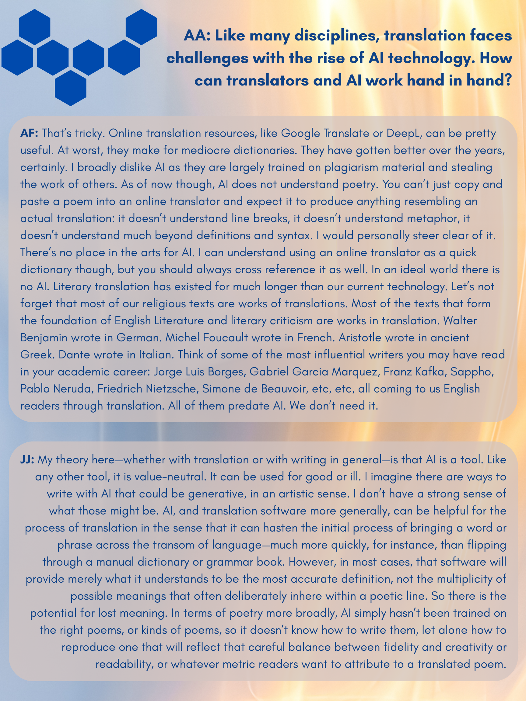 Translation 10 (Issue 24)
