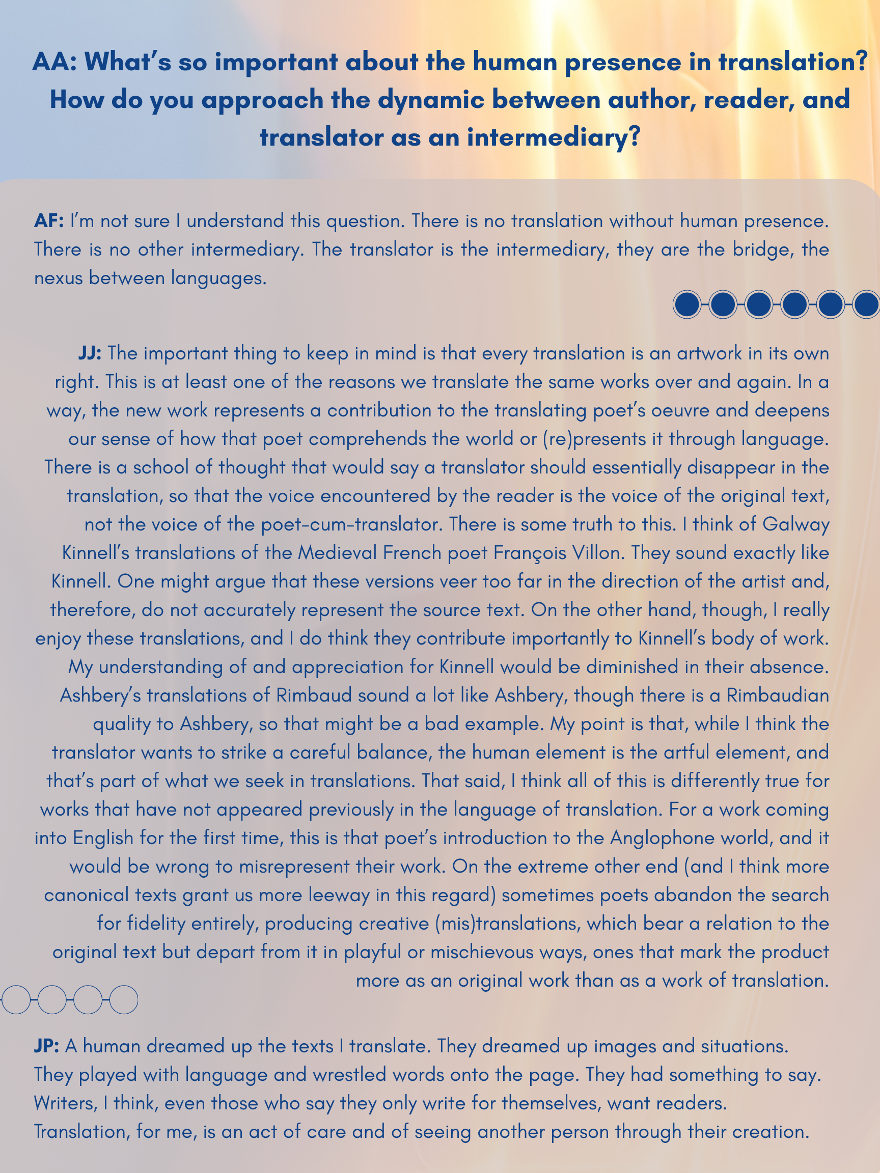 Translation 12 (Issue 24)