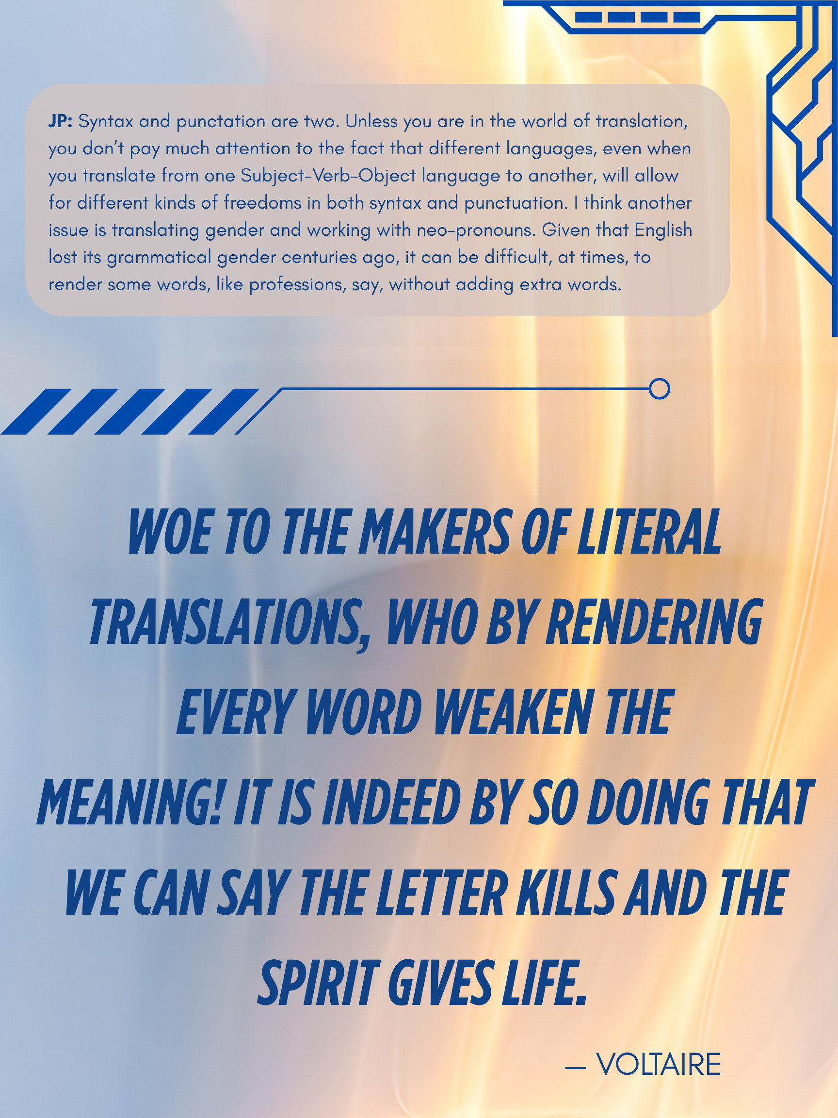 Translation 9 (Issue 24)