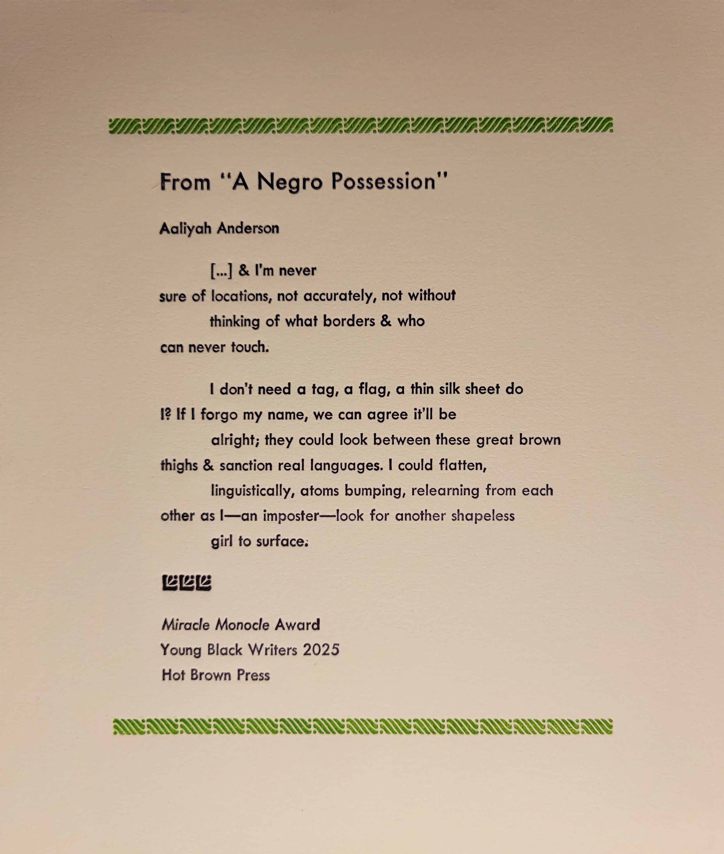 YBWA Broadside  (Issue 24)