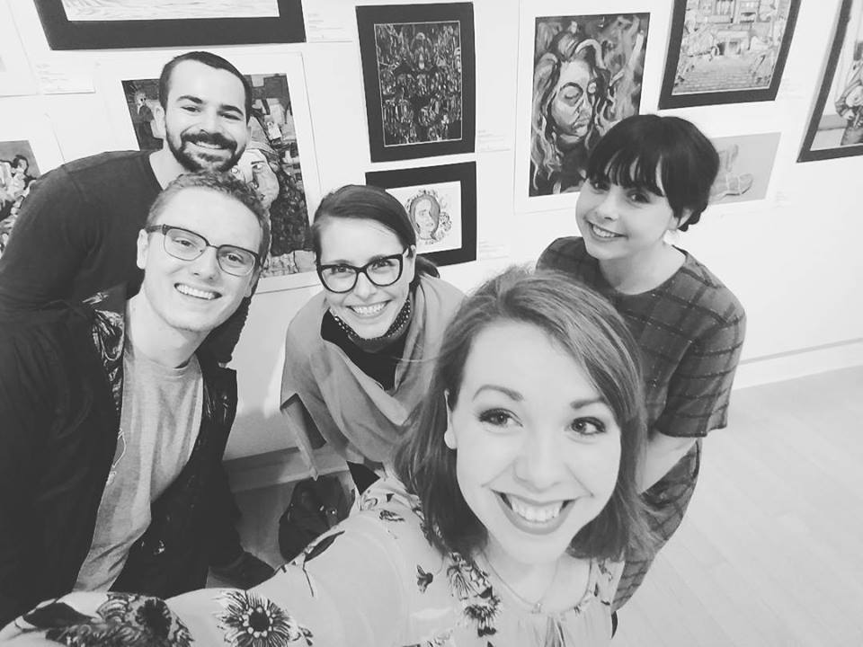 Staff Reading Photo (Issue 10)