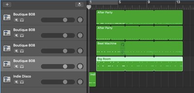 MIDI drum notation in GarageBand