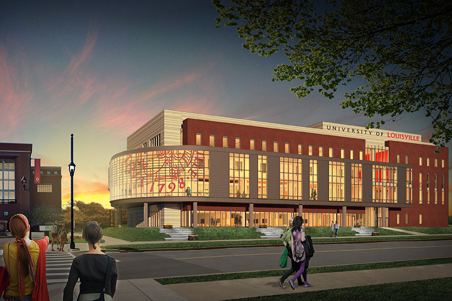 Freshmen Entering UofL in Fall '18 to Benefit from New Belknap Academic Building