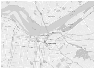 Louisville Thumbnail Map