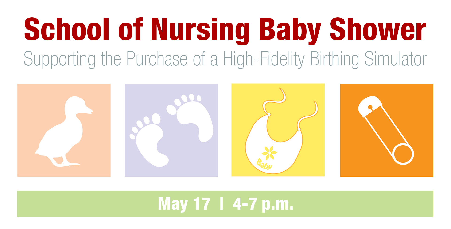Baby shower to support birthing simulator purchase