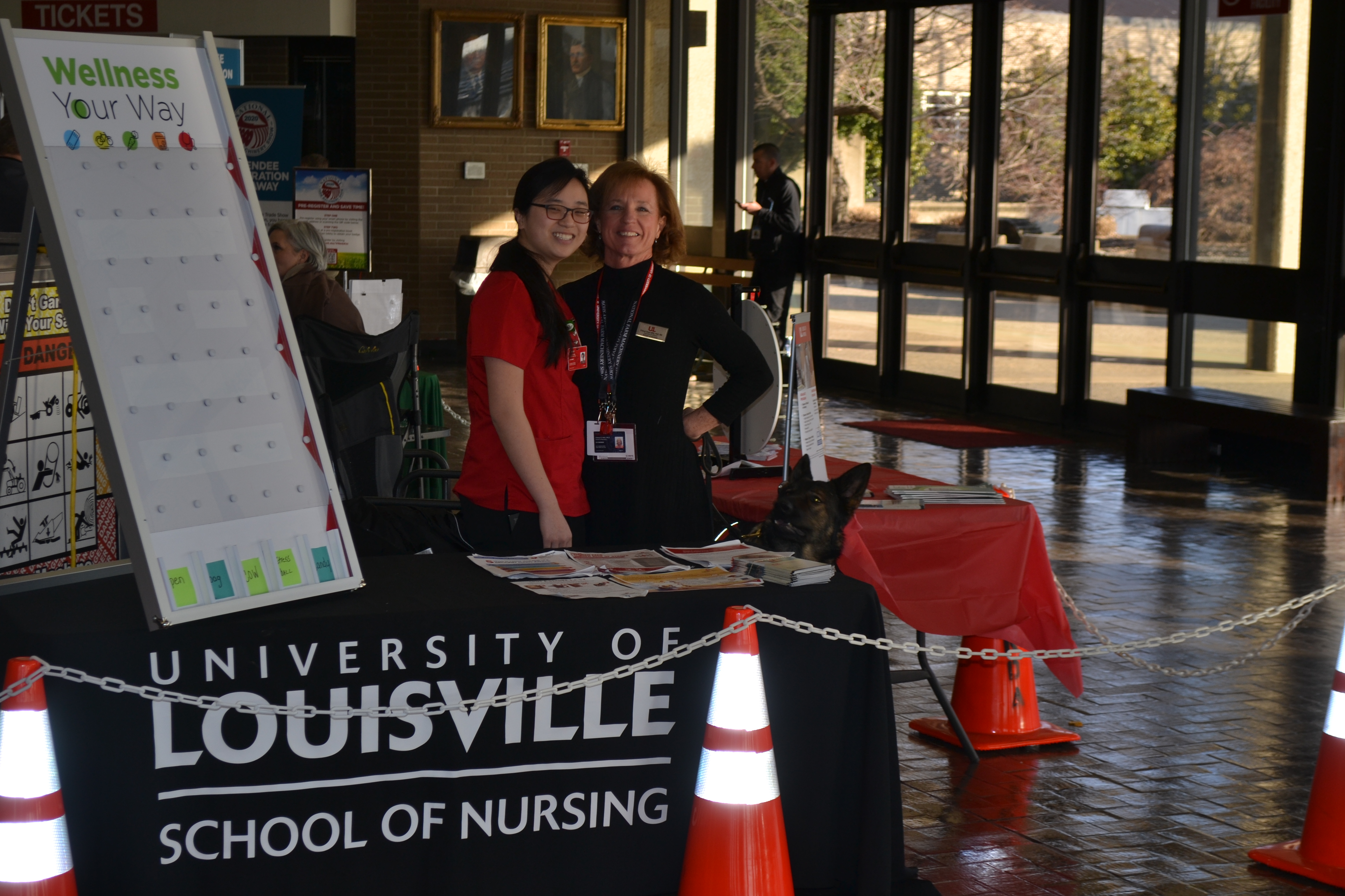 Nursing faculty, students provide screenings, health education at National Farm Machinery Show