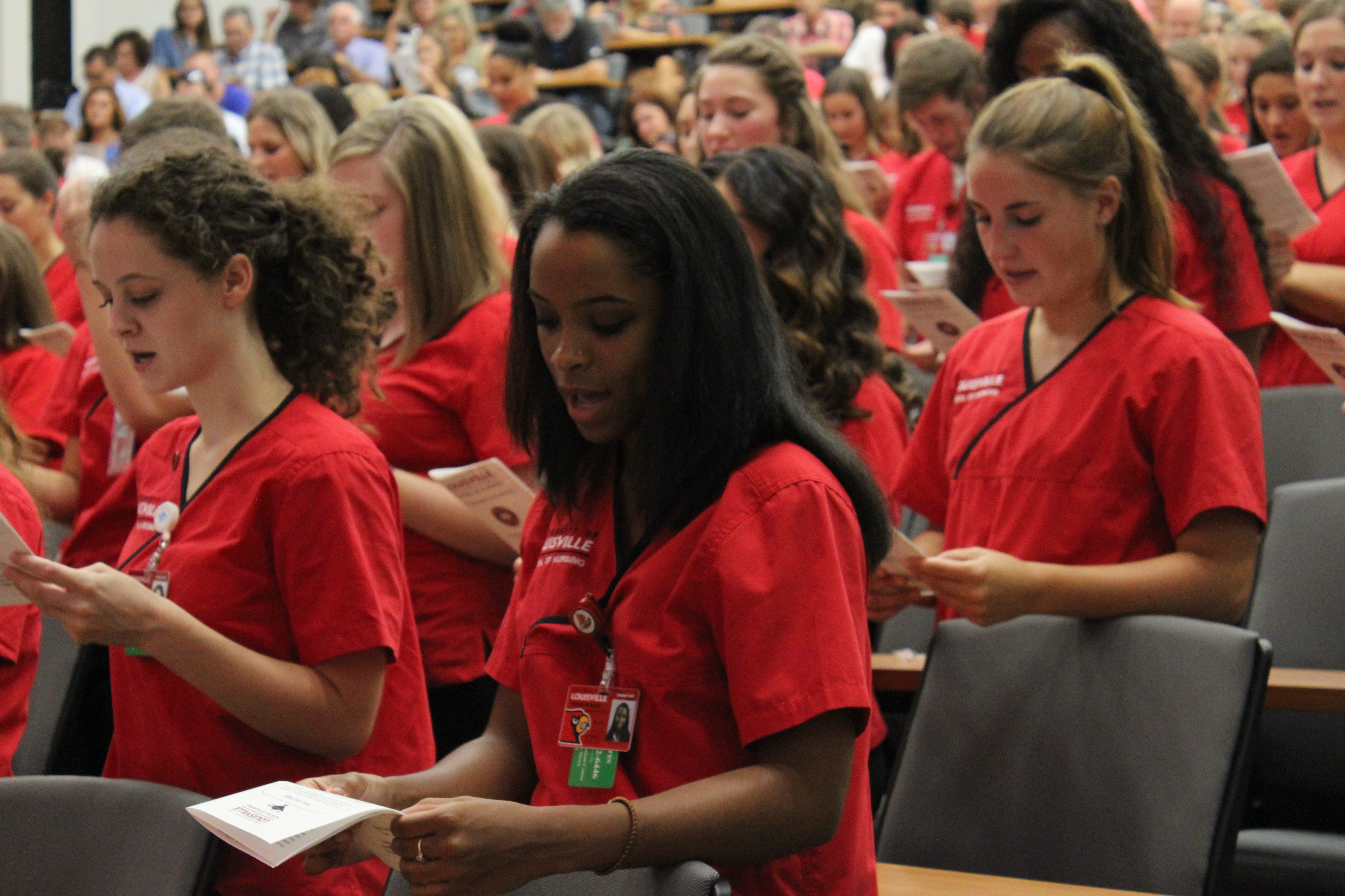 Transition Ceremony welcomes 90 students to nursing profession