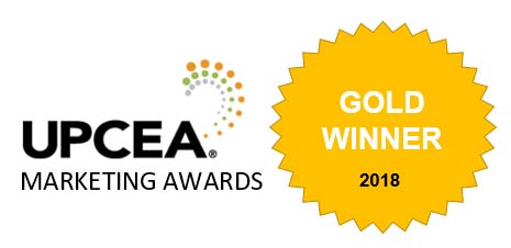 2018 Gold Winner - UPCEA Marketing Award