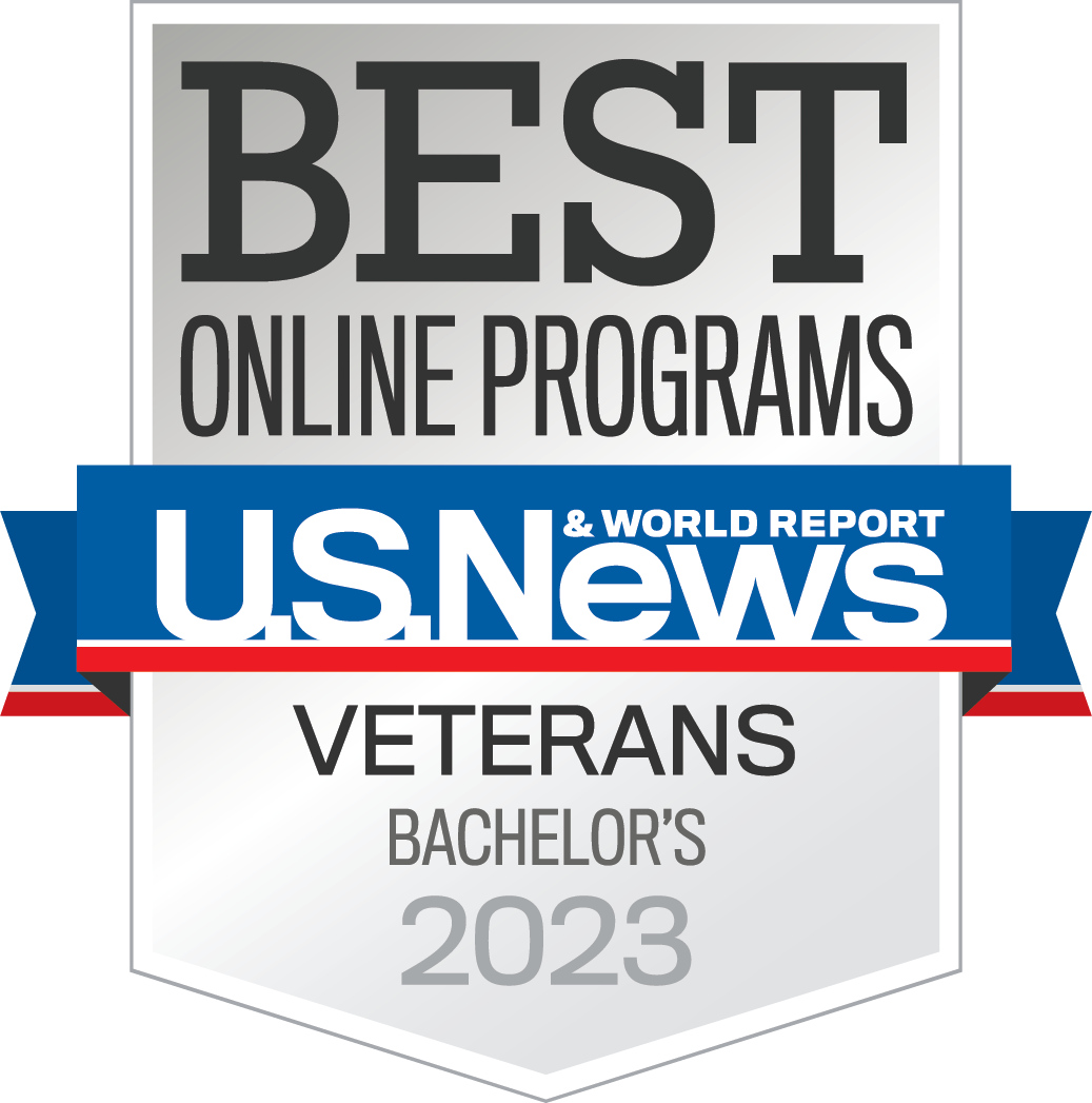 Badge Online Programs Veterans Bachelors Year 2023