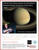 Bullitt Lecture 2020 Flyer