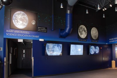 Photo of the content included in the Science Education Exhibit