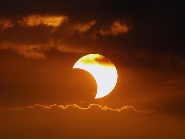 Partial solar eclipse