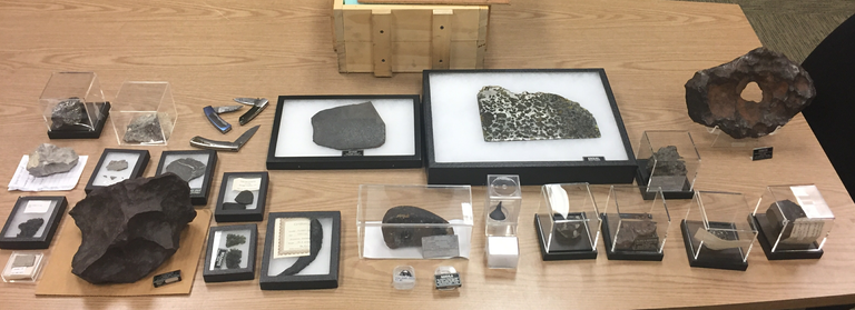 Additional meteorites not in display