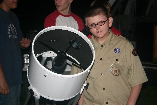 Scout with Telescope3