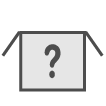 Box icon with a block of pop-up text