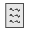 Handwriting icon with a block of pop-up text