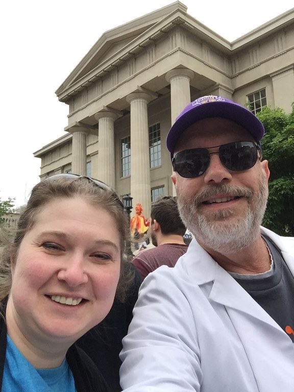 Drs. Levinson & Petry at March for Science
