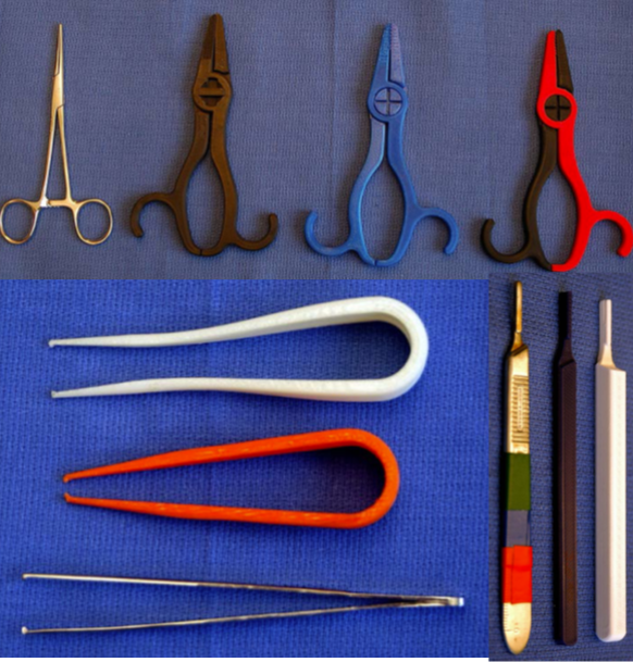3D Printing of Surgical Instruments for  Space Flight